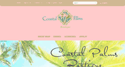 Desktop Screenshot of coastalpalmsboutique.com